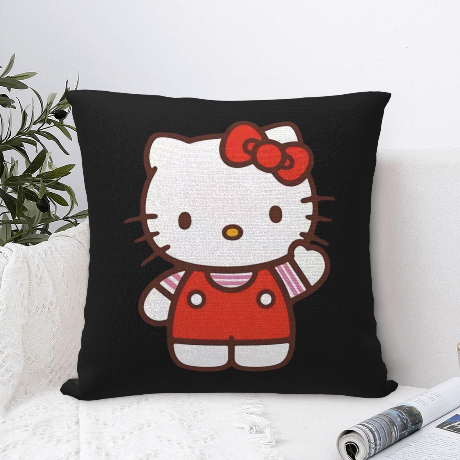 Amazon.co.jp: クッションカバー ハローキティ 座布団カバー 北欧風